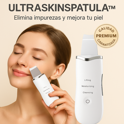UltraSkinSpatula™ – Dispositivo de Limpieza Ultrasónica Facial
