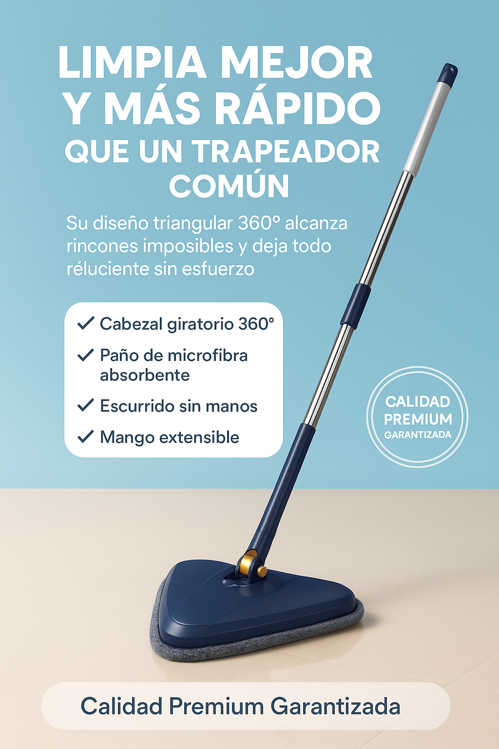 MopaGiratorio360°™-Limpiar nunca fue tan fácil