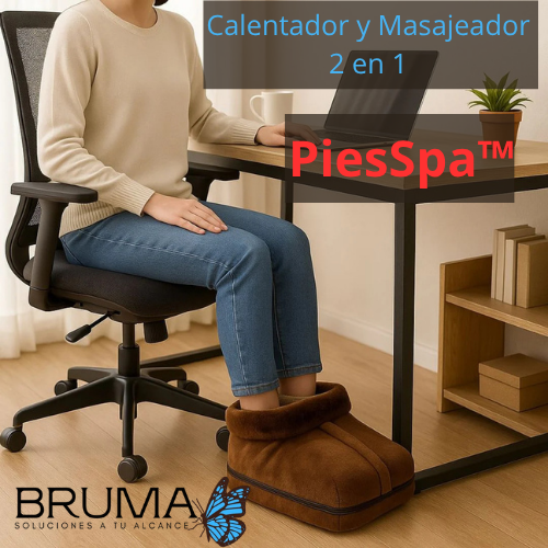 PiesSpa™ - Calentador y Masajeador De Pies 2 en 1 - !OLVIDATE DEL FRIO Y DOLOR DE PIES¡😱❄️