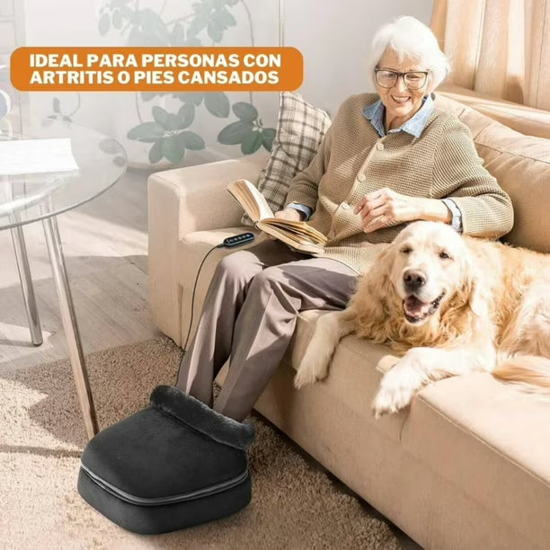 PiesSpa™ - Calentador y Masajeador De Pies 2 en 1 - !OLVIDATE DEL FRIO Y DOLOR DE PIES¡😱❄️