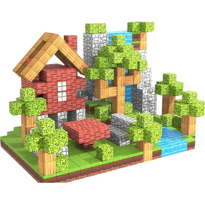 ExploraCraft™ Bloques Magnéticos Minecraft 75 Piezas